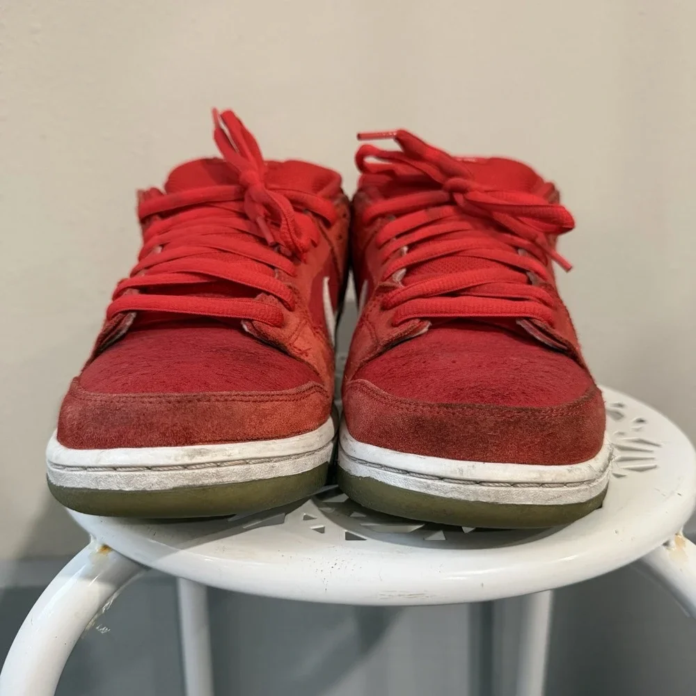 2012 NIKE SB DUNK LOW Challenge Red University Blue SZ 10